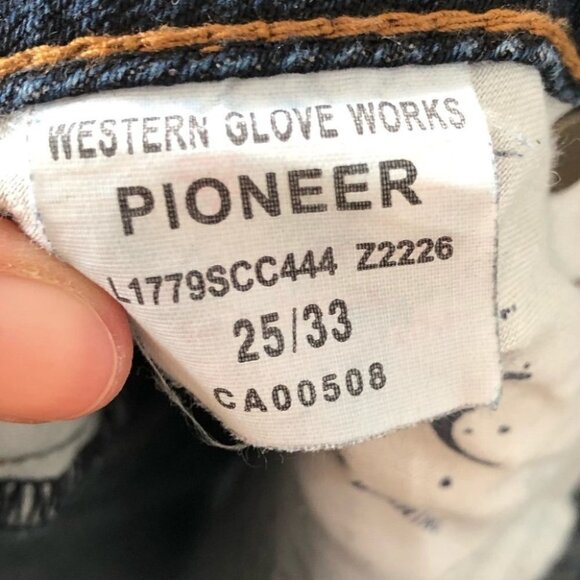 Silver Jeans Pioneer Style Bootcut  Size 25 - Picture 5 of 8